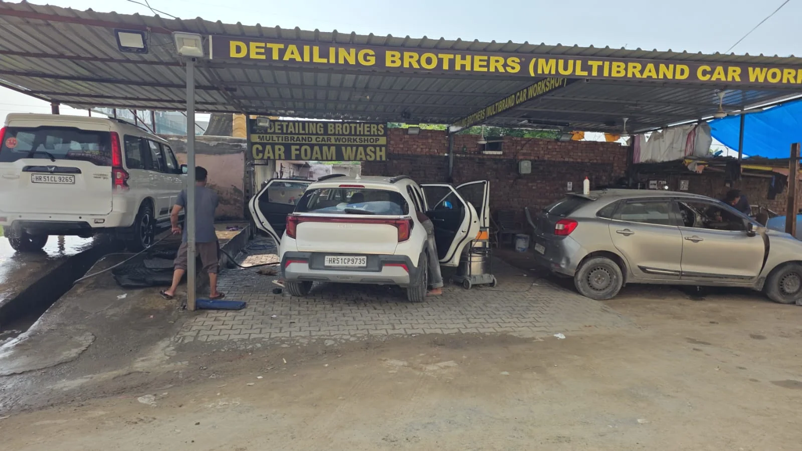 Professional car wash